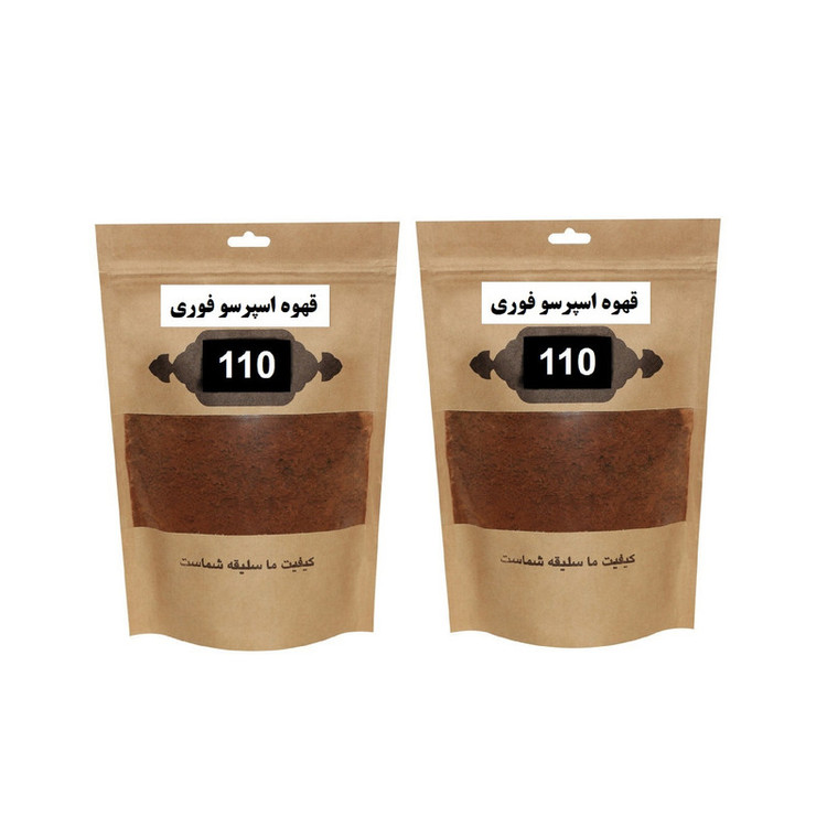 قهوه فوری 110 - 100 گرم بسته 2 عددی
