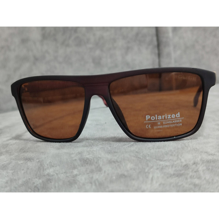 عینک آفتابی مردانه مدل ویفرر پلاریزه دسته چوبی کد 0364 UV400