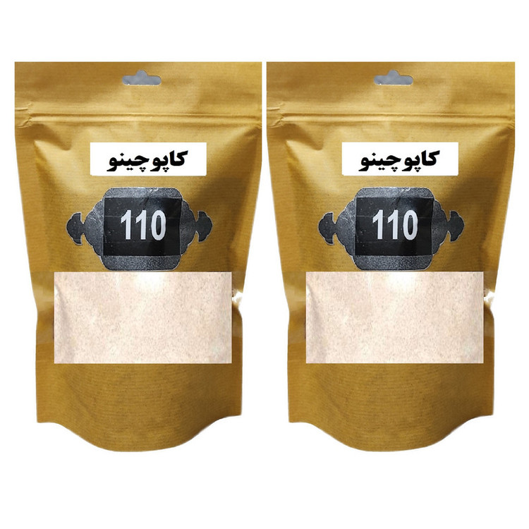کاپوچینو 110- 100 گرم بسته 2 عددی