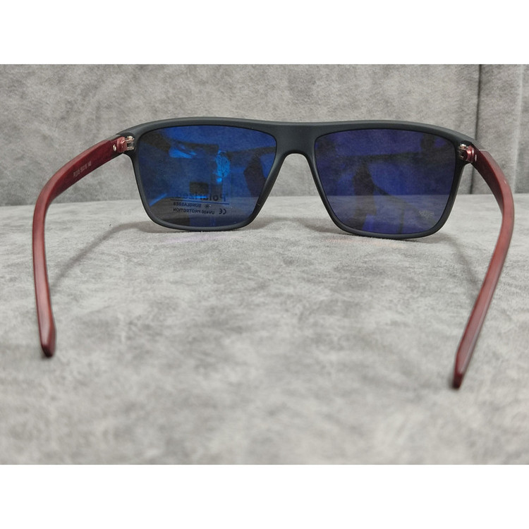 عینک آفتابی مردانه مدل ویفرر پلاریزه دسته چوبی کد 0363 UV400