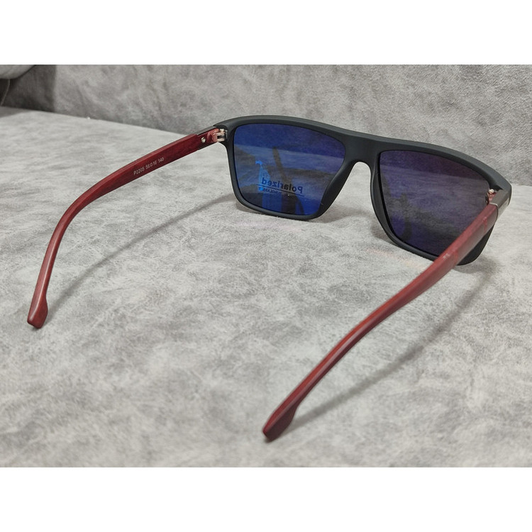 عینک آفتابی مردانه مدل ویفرر پلاریزه دسته چوبی کد 0363 UV400