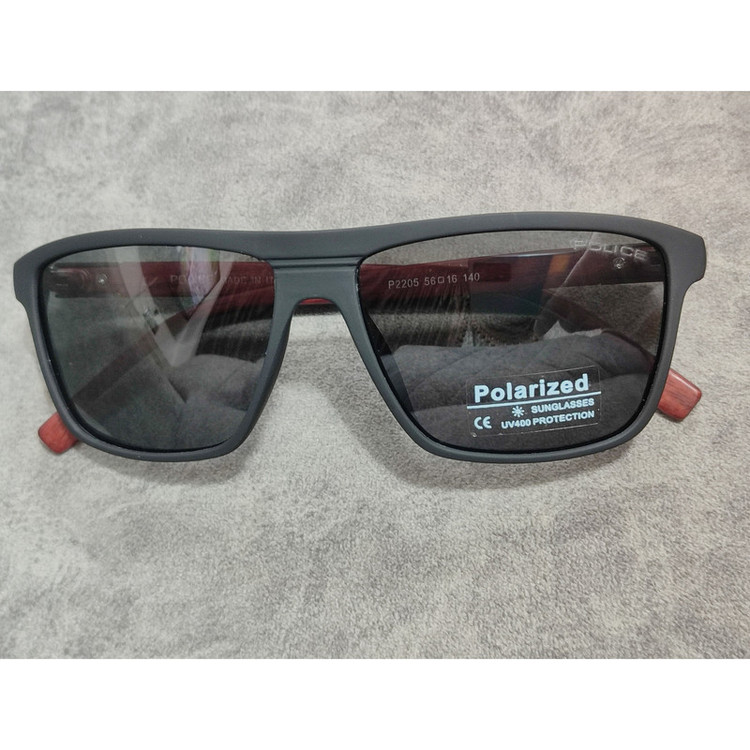 عینک آفتابی مردانه مدل ویفرر پلاریزه دسته چوبی کد 0363 UV400