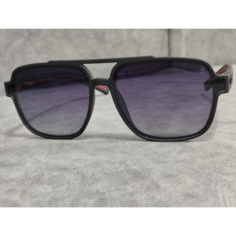عینک آفتابی مردانه مدل دوبل کائوچو تیار پلاریزه کد 0344 UV400