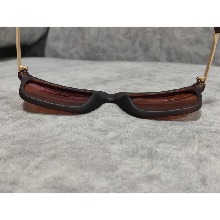 عینک آفتابی مردانه مدل ویفرر کائوچو پلاریزه دسته چوبی کد 0345 UV400