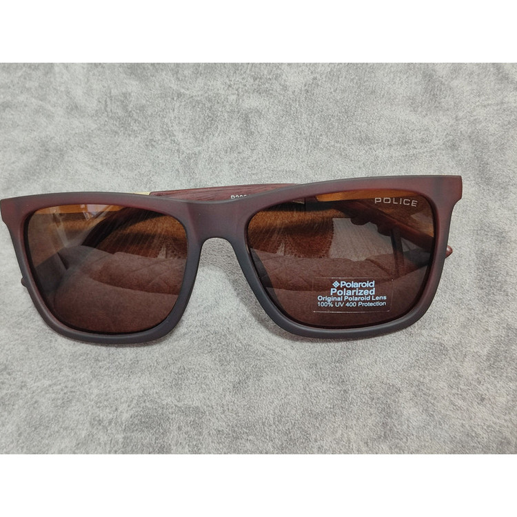 عینک آفتابی مردانه مدل ویفرر کائوچو پلاریزه دسته چوبی کد 0345 UV400