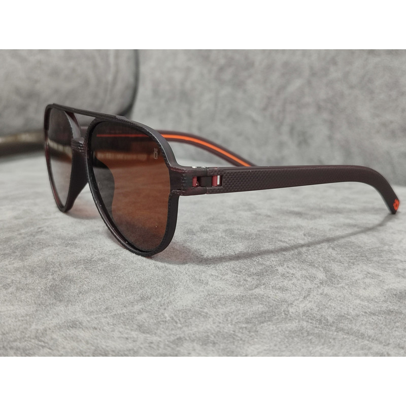 عینک آفتابی مردانه مدل خلبانی کائوچو تیار پلاریزه کد 0329 UV400