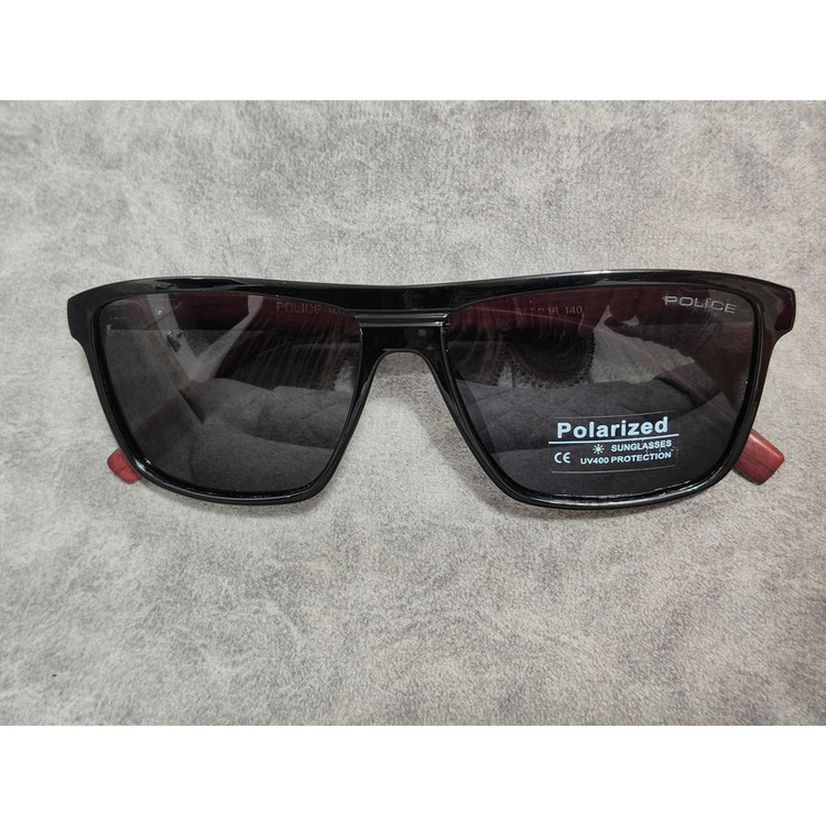 عینک آفتابی مردانه مدل ویفرر پلاریزه دسته چوبی کد 0365 UV400