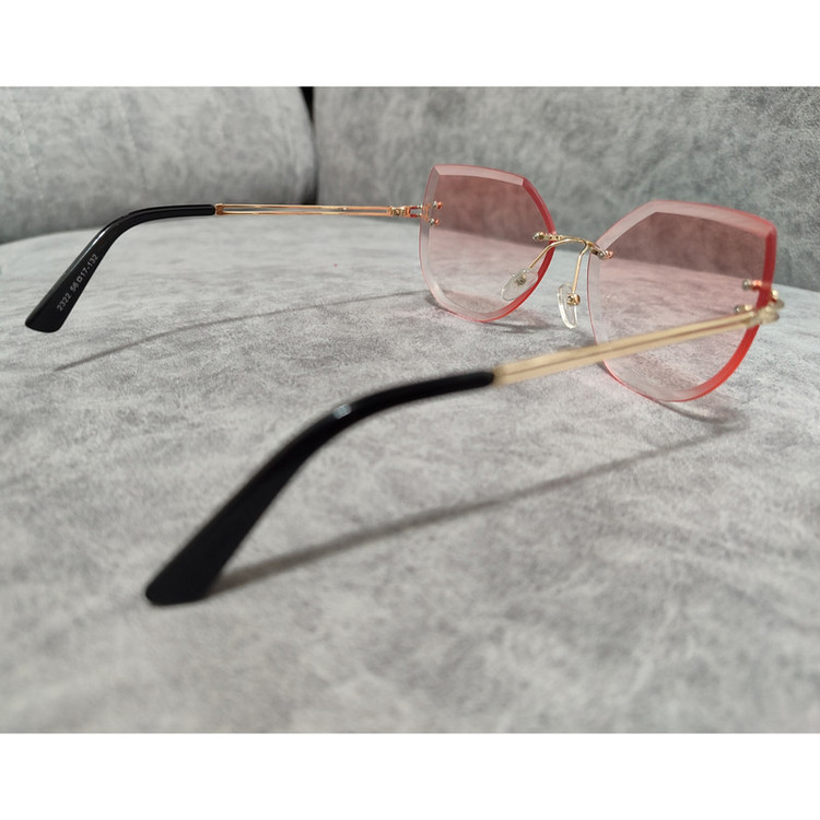 عینک آفتابی زنانه مدل پروانه ای دسته فلزی کد 0278 UV400