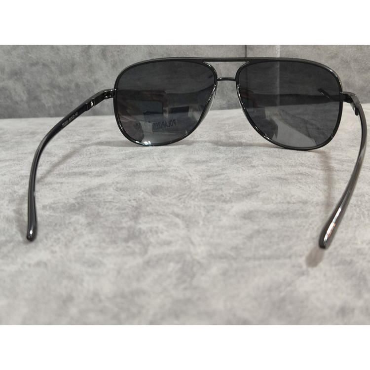 عینک آفتابی مردانه مدل خلبانی کائوچو ژله ای پلاریزه تیار کد 46 UV400