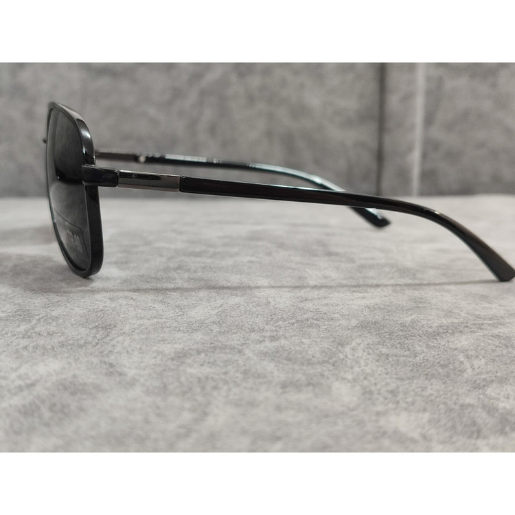 عینک آفتابی مردانه مدل خلبانی کائوچو ژله ای پلاریزه تیار کد 46 UV400