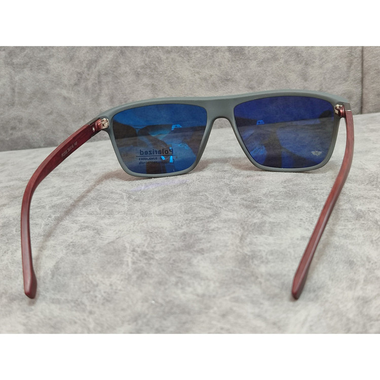 عینک آفتابی مردانه مدل ویفرر پلاریزه دسته چوبی کد 0367 UV400