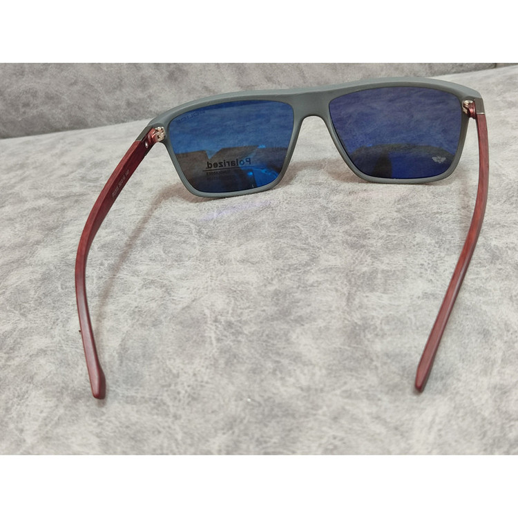 عینک آفتابی مردانه مدل ویفرر پلاریزه دسته چوبی کد 0367 UV400