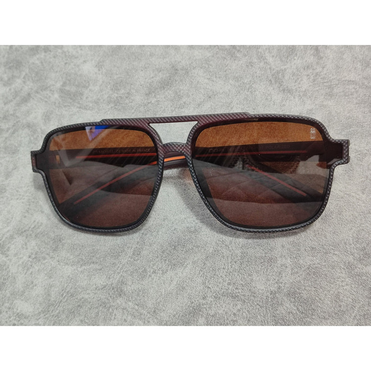 عینک آفتابی مردانه مدل دوبل کائوچو تیار پلاریزه کد 0341 UV400
