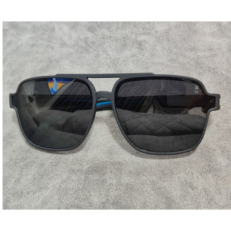 عینک آفتابی مردانه مدل دوبل کائوچو تیار پلاریزه کد 0342 UV400