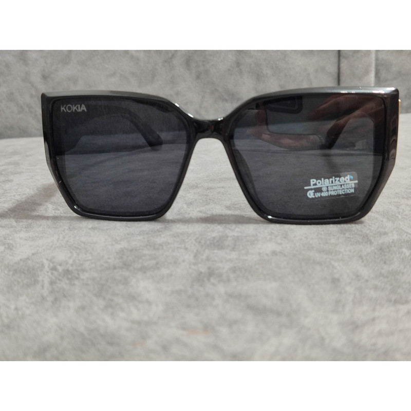 عینک آفتابی زنانه کوکیا مدل مربع کائوچو پلاریزه کد 126 UV400
