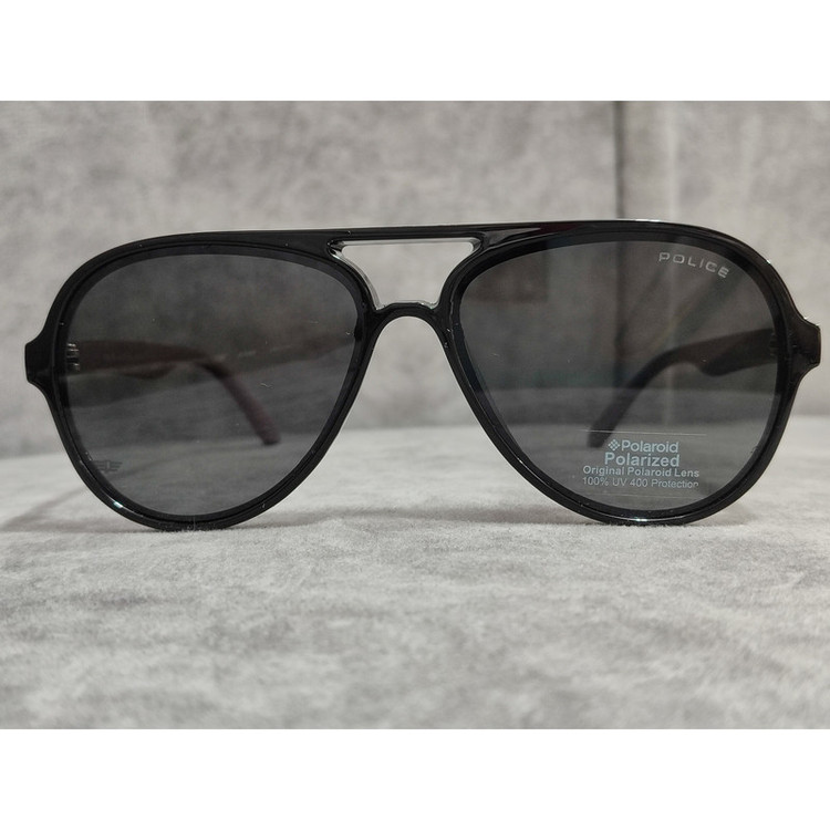 عینک آفتابی مردانه مدل خلبانی پلاریزه دسته چوبی کد 0359 UV400