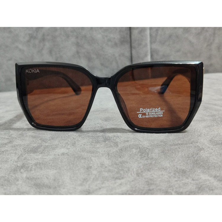 عینک آفتابی زنانه کوکیا مدل مربع کائوچو پلاریزه کد 125 UV400