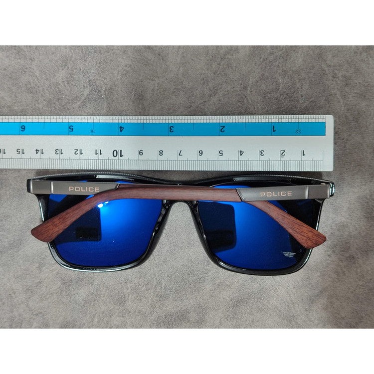 عینک آفتابی مردانه مدل ویفرر پلاریزه دسته چوبی کد 0347 UV400