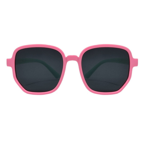 عینک آفتابی بچگانه مدل مربعی کائوچو دسته ژله ای پلاریزه کد 0263