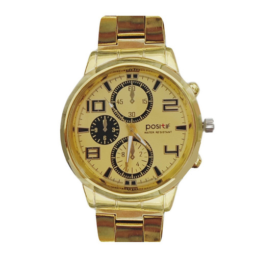 ساعت مچی عقربهای مردانه مدل بند فلزی کد 015