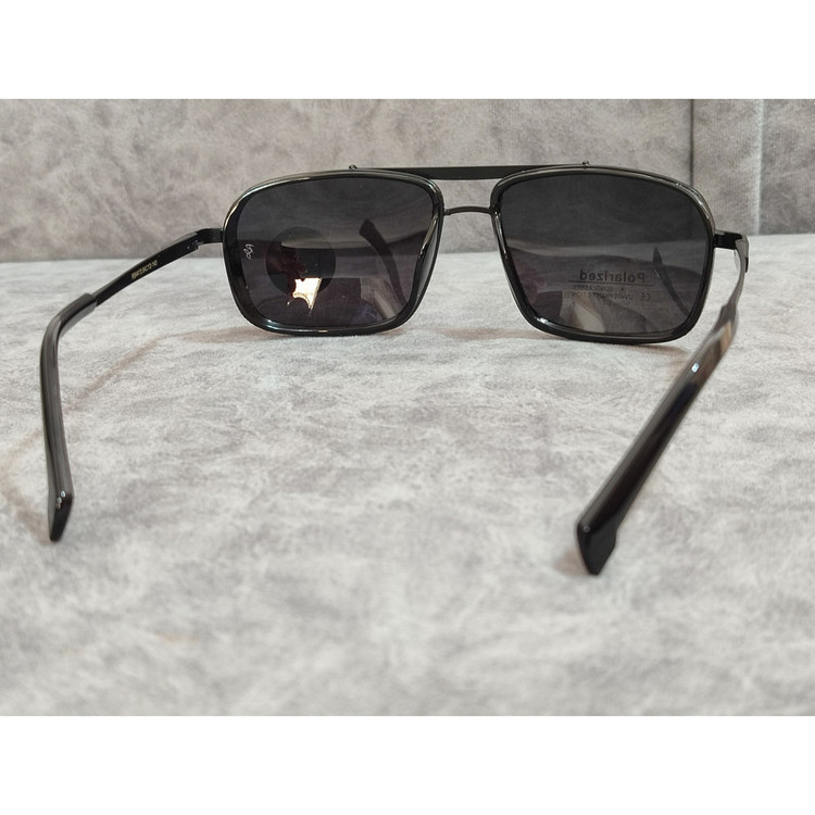 عینک آفتابی مردانه مدل خلبانی فلزی پلاریزه کد UV400 65