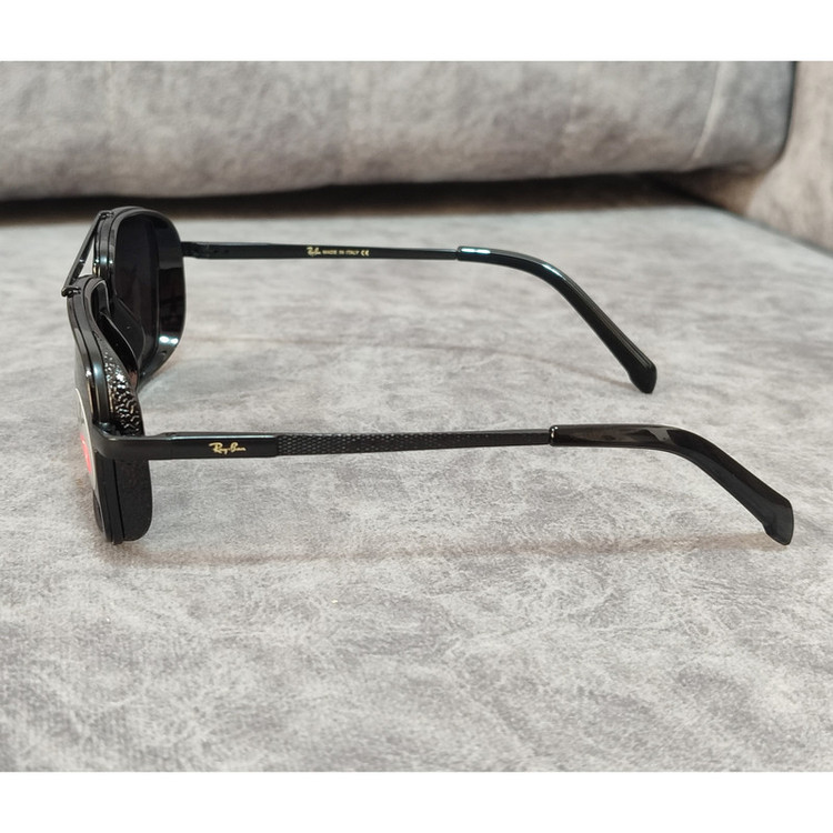 عینک آفتابی مردانه مدل خلبانی فلزی پلاریزه کد UV400 65