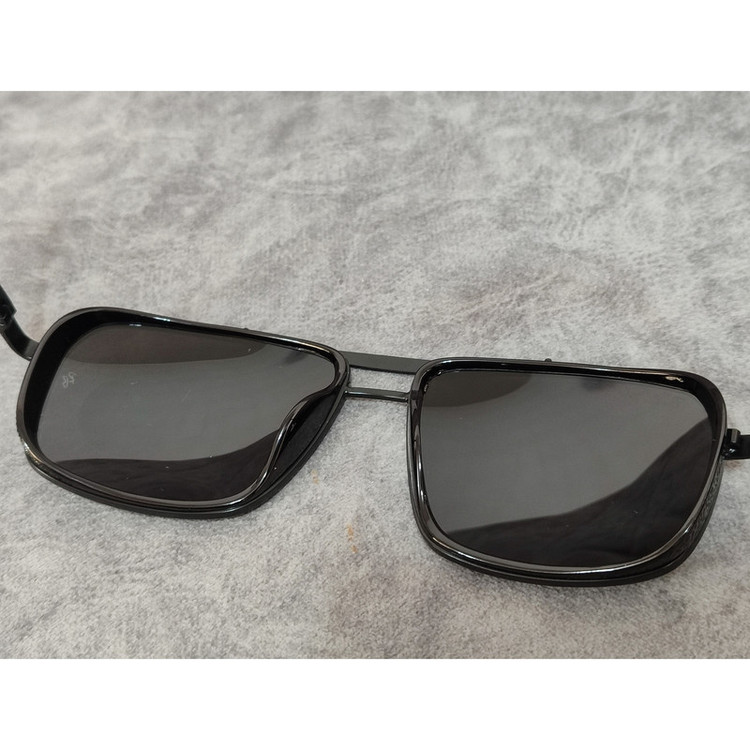 عینک آفتابی مردانه مدل خلبانی فلزی پلاریزه کد UV400 65