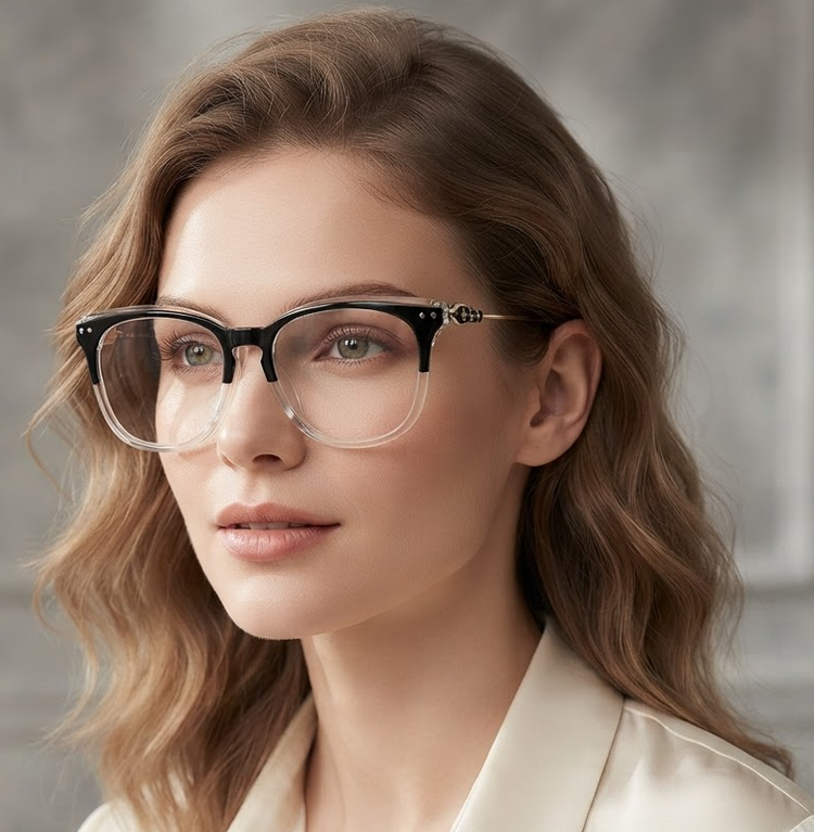 فریم عینک طبی زنانه مدل ویفرر کائوچو کد 068