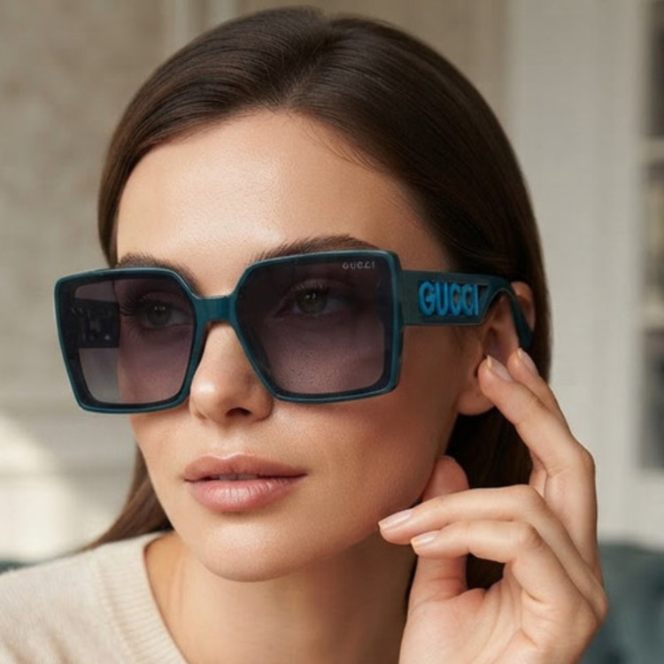 عینک آفتابی زنانه مدل مربع کائوچو کد 36 UV400
