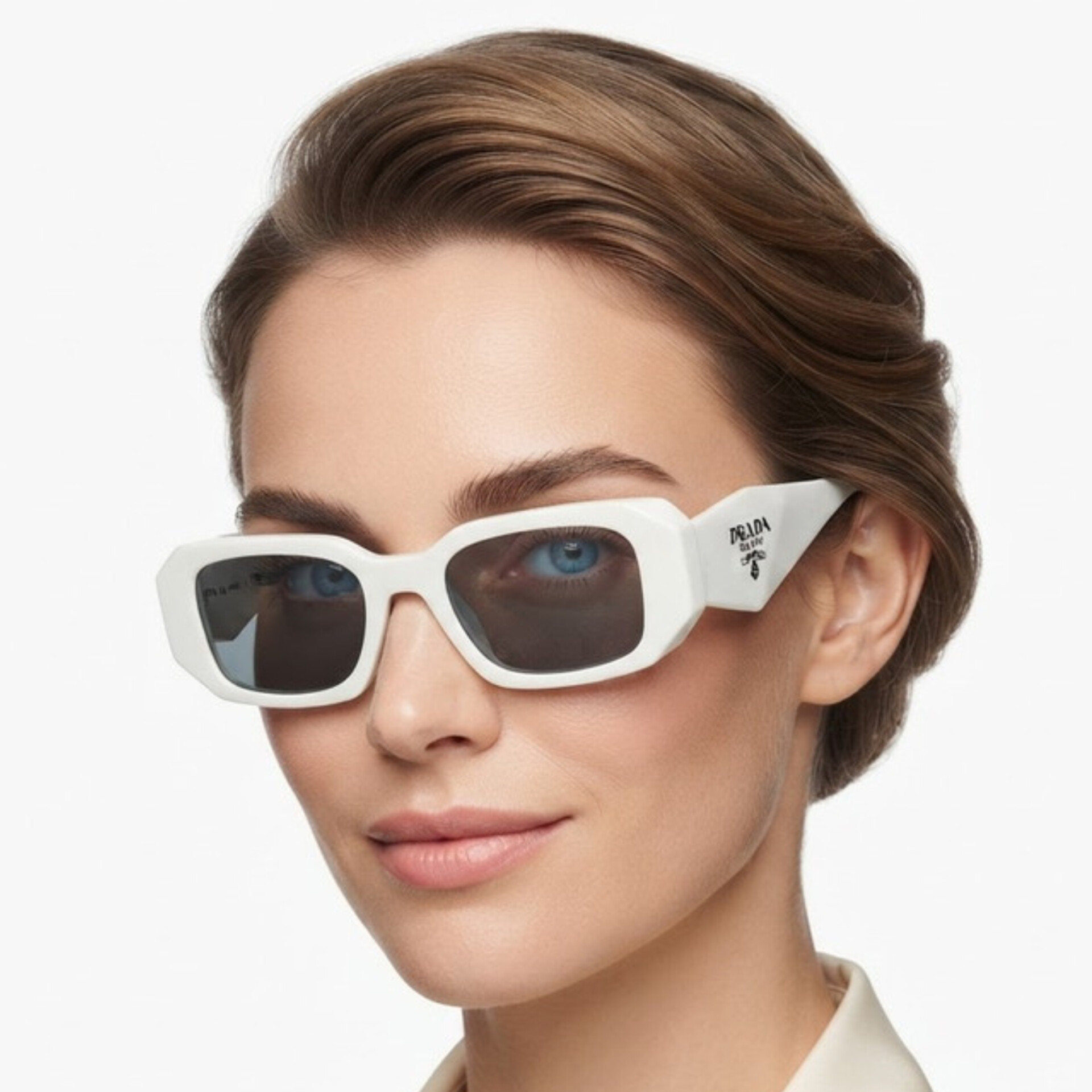 عینک آفتابی زنانه مدل مستطیل کائوچو کد 89 UV400